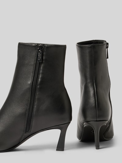 Steve Madden Laarsjes van echt leer, model 'Lulah' Zwart - 2