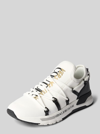 Versace Jeans Couture Sneaker mit Label-Print Modell 'FONDO DYNAMIC' Weiss 1