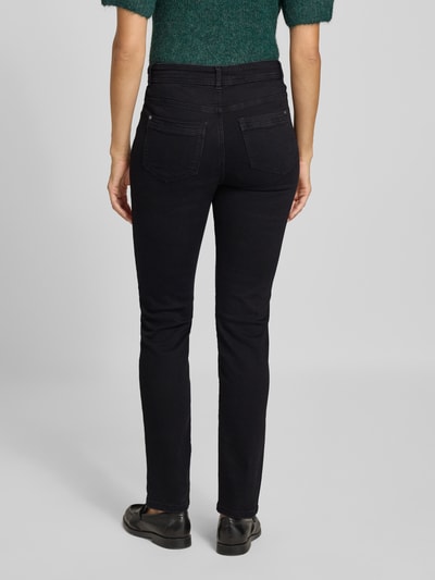 Christian Berg Woman Jeansy o kroju slim fit z kieszeniami z tyłu Czarny 5