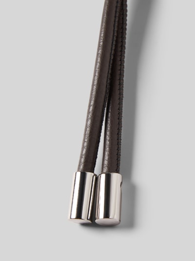 Abro Hanger met reliëflogo, model 'Dalia' Donkergrijs - 3