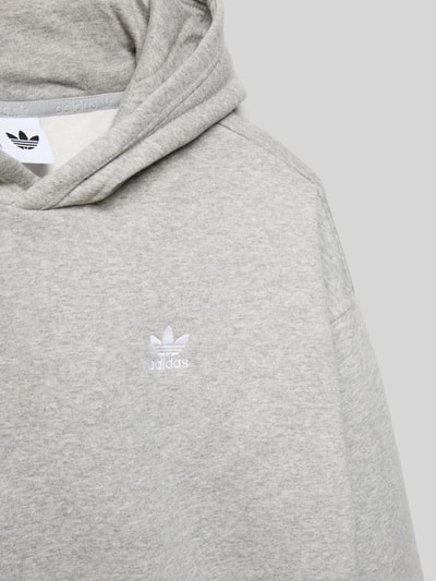 adidas Originals Regular Fit Hoodie aus Baumwoll-Mix Mittelgrau Melange 2