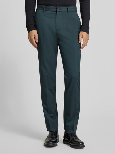s.Oliver BLACK LABEL Slim Fit Anzughose mit Viskose-Anteil Dunkelgruen 4