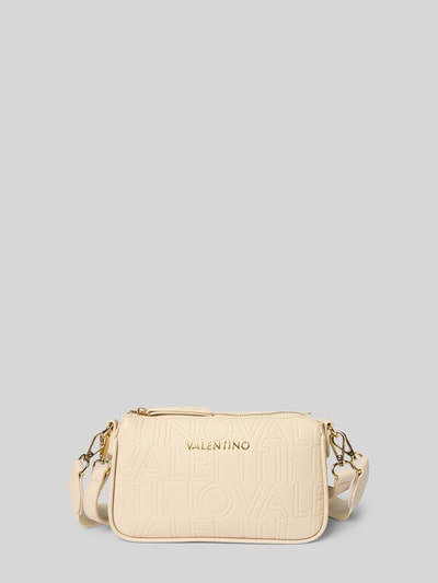 VALENTINO BAGS Crossbody Bag mit Label-Detail Modell 'PANSY' Ecru 1