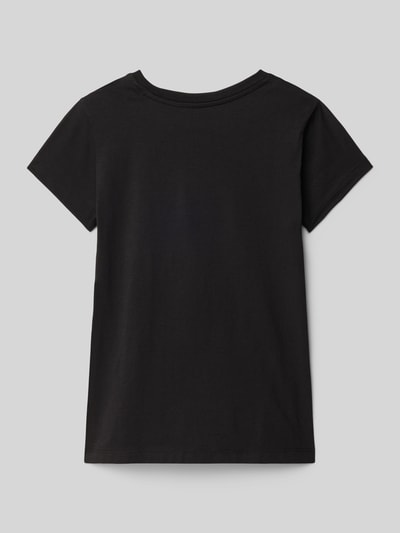 Calvin Klein Jeans Slim Fit T-Shirt mit Logo-Print und Rundhalsausschnitt Black 3