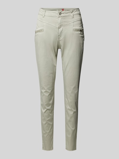 Buena Vista Skinny fit broek met verkort model, model 'Florida' Lichtgrijs - 2