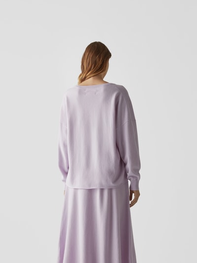 Extreme Cashmere Pullover mit V-Ausschnitt Lavendel 5