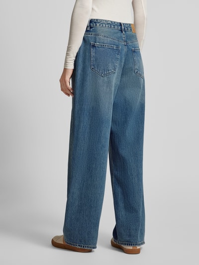 Vero Moda Wide fit jeans met hoge taille, model 'TOKEY' Blauw - 5