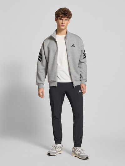 adidas Sportswear Sweatjack met ritssluiting Middengrijs - 1