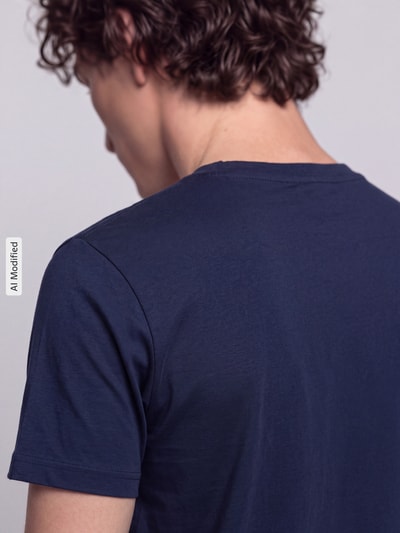Christian Berg Men T-Shirt mit Rundhalsausschnitt Dunkelblau 3