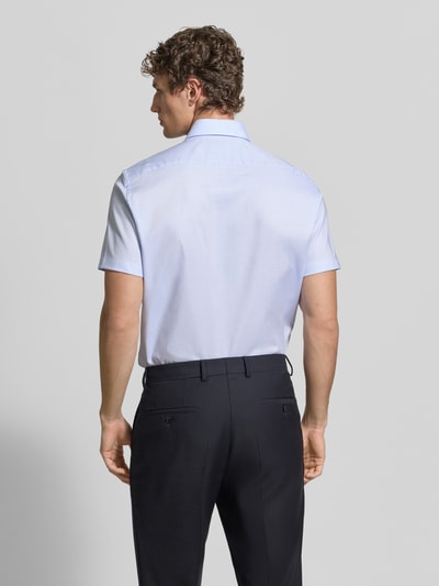 Christian Berg Men Regular Fit Business-Hemd mit Kentkragen Bleu 5