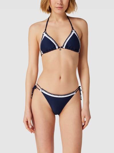 Banana Moon Bikini-Oberteil in Two-Tone-Machart Modell 'BLUCO' Marineblau 1
