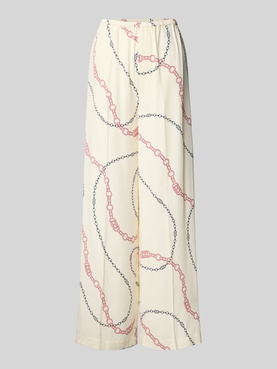 Tommy Hilfiger Loose fit pull-on broek van pure viscose Wit - 2