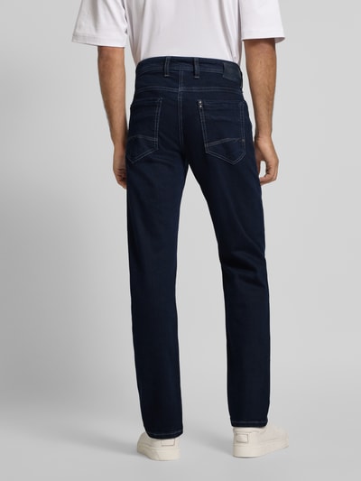 MAC Straight leg jeans in 5-pocketmodel Donkerblauw - 5