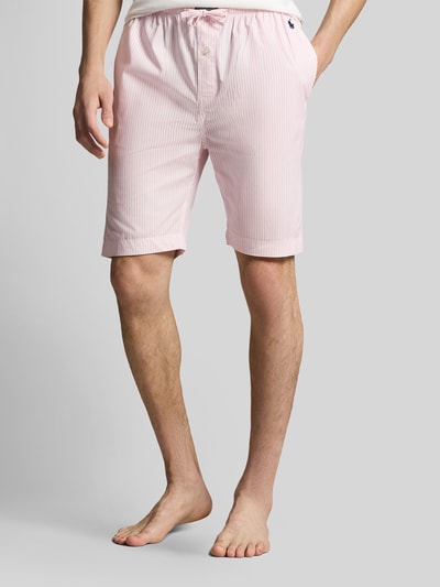 Polo Ralph Lauren Underwear Pyjamashorts mit Tunnelzug aus reiner Baumwolle Rosa 2