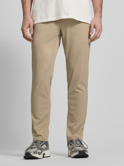 GUESS Sweatpants mit elastischem Bund Khaki 4