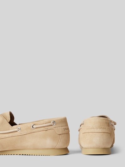 Marc O'Polo Slipper aus Rindsvelours Sand 2