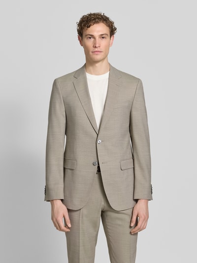 BOSS Regular Fit Anzugsakko mit Schurwoll-Anteil Modell 'JASPER' Sand 4