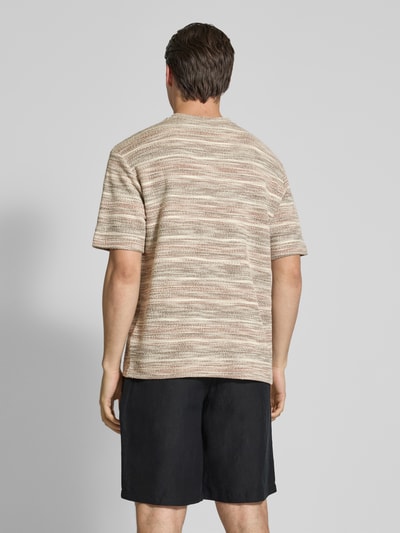 MCNEAL T-Shirt mit Strukturmuster Sand 5