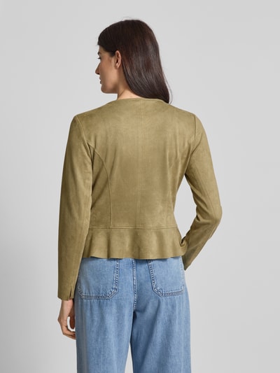 Betty Barclay Blazer mit Zweiwege-Reißverschluss Oliv 5