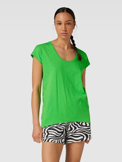 edc By Esprit T-shirt met kapmouwen Groen - 4