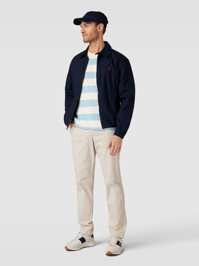 Polo Ralph Lauren T-Shirt mit Motiv-Patch Hellblau 1