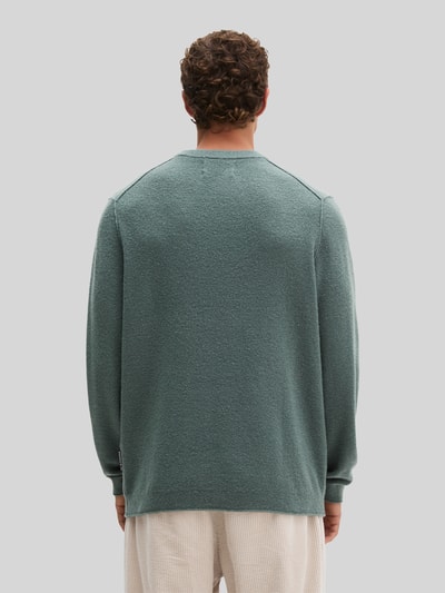 Marc O'Polo Sweter z mieszanki bawełny o miękkim, fakturowanym wyglądzie Trzcinowy 5