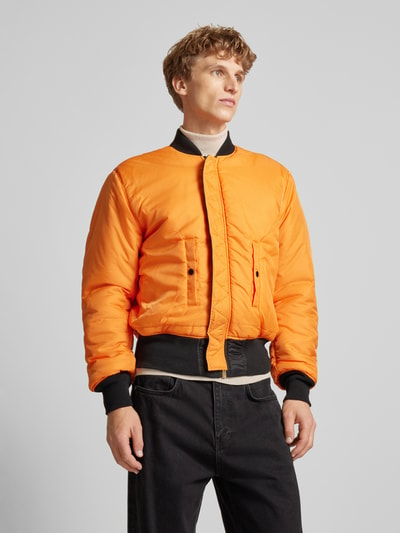 Alpha Industries Bomberjack met opstaande kraag Zwart - 6