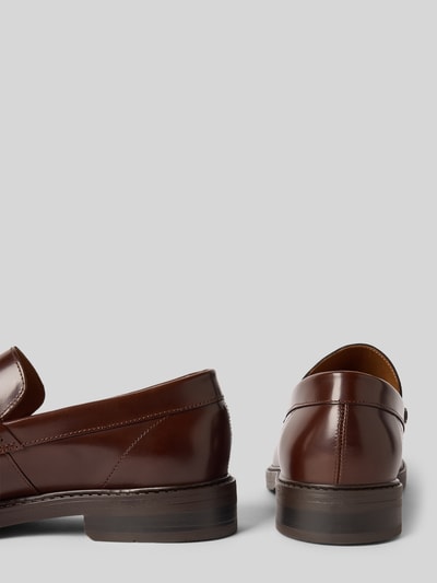 SELECTED HOMME Loafer aus echtem Rindsleder Modell 'BLAKE' Cognac 2