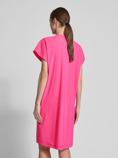 Raffaello Rossi Sukienka o długości do kolan z dekoltem w serek model ‘JOYCE’ Mocnoróżowy 5