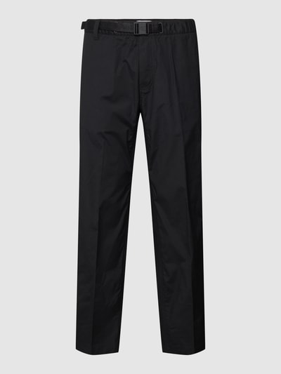 Calvin Klein Jeans Spodnie z detalami z logo model ‘UTILITY’ Czarny 2