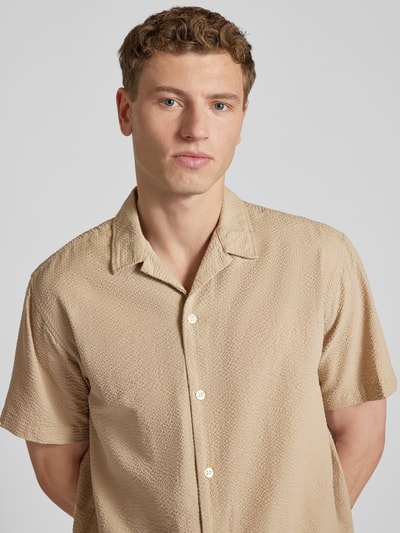 Jack & Jones Vrijetijdsoverhemd in beige met knoopsluiting Beige - 3