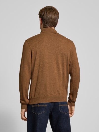 Lerros Coltrui met labelstitching Lichtbruin - 5