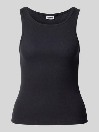 Noisy May Tanktop mit gerippten Abschlüssen Black 2