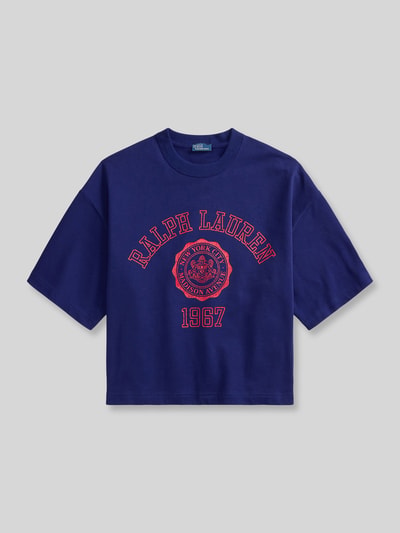 Polo Ralph Lauren Boxy Fit T-Shirt aus reiner Baumwolle  Royal 2