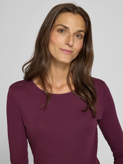 Christian Berg Woman Bluzka z długim rękawem z dekoltem okrągłym Wiśniowy 3