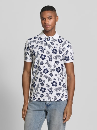 Polo Ralph Lauren Koszulka polo o kroju slim fit z czystej bawełny Granatowy 4