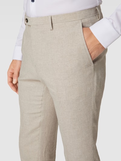 Roy Robson Pantalon met persplooien Beige - 3