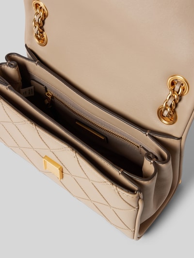 Tory Burch Clutch mit Karomuster Beige 5