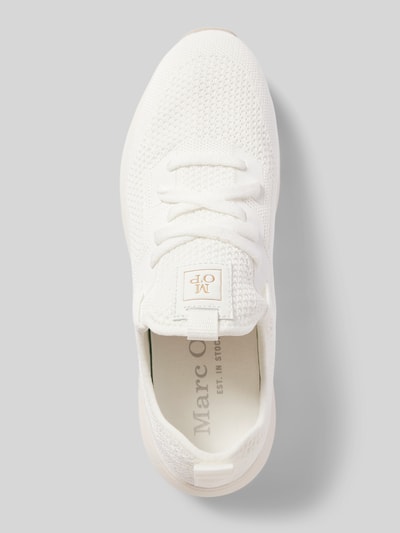 Marc O'Polo Low Top Sneaker mit Stretch-Webstruktur Weiss 3