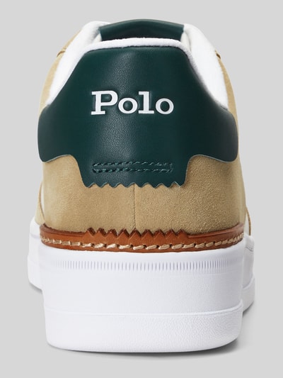 Polo Ralph Lauren sneakers van echt leer Beige - 4