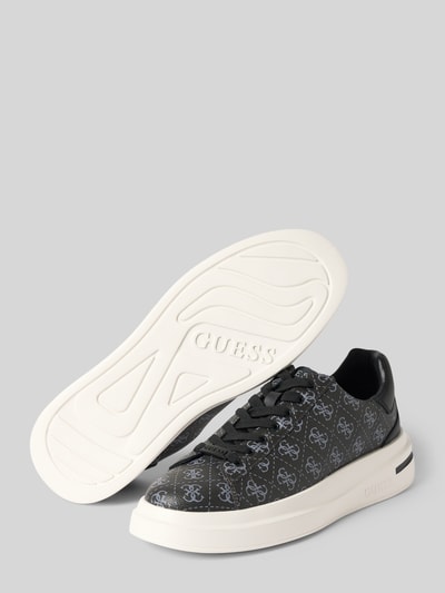 GUESS Sneaker mit Plateau-Sohle Modell 'ELBA' Black 4