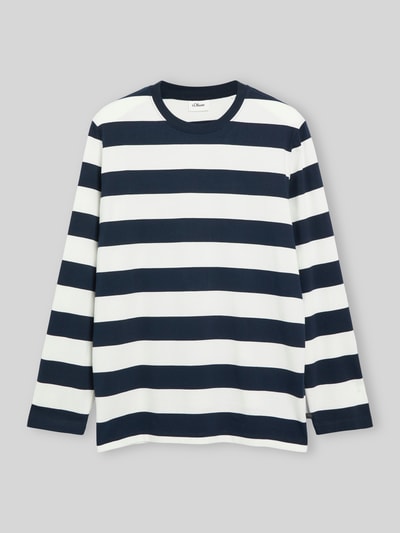 s.Oliver RED LABEL Longsleeve mit abgerundetem Saum Weiss 2