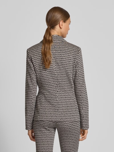 Marc Cain Slim Fit Blazer mit Reverskragen Mittelgrau 5