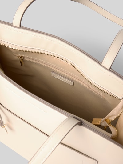 Seidenfelt Shopper mit Tragehenkel Modell 'SENJA' Beige 5