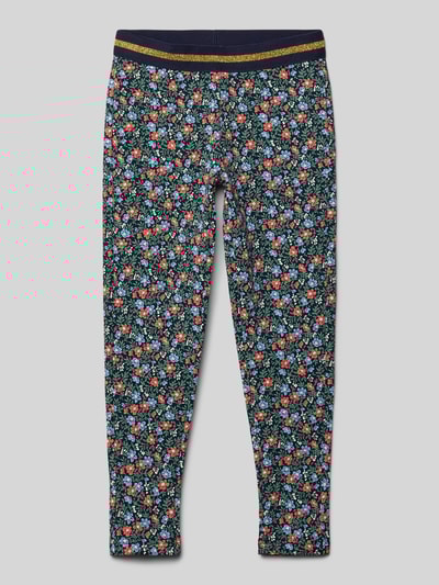 Blue Seven Regular Fit Leggings mit elastischem Bund Marine 1