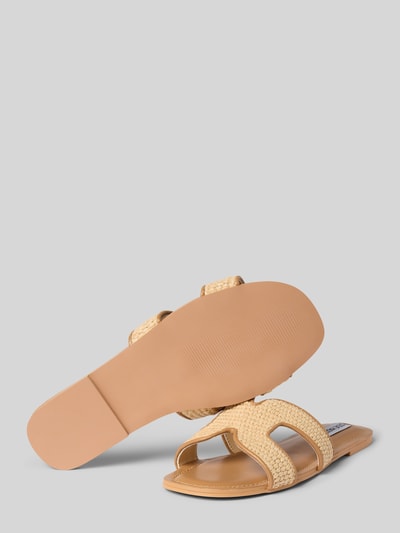 Steve Madden Slides mit Label-Detail Modell 'ZARNIA' Beige 4