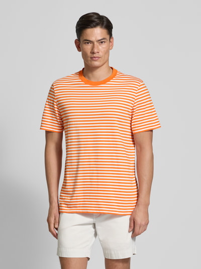 Armedangels Relaxed Fit T-Shirt aus reiner Baumwolle Orange 4