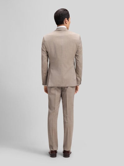 BOSS Slim Fit Anzug aus reiner Schurwolle Modell 'H-HUGE-2PCS-263' Beige 4