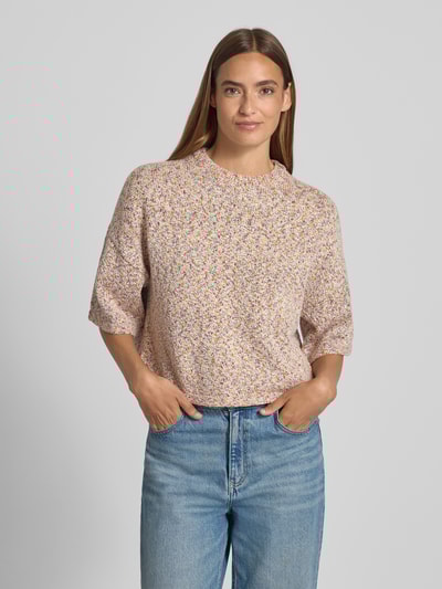 JAKE*S STUDIO WOMAN Strickpullover mit 1/2-Arm Mauve 4