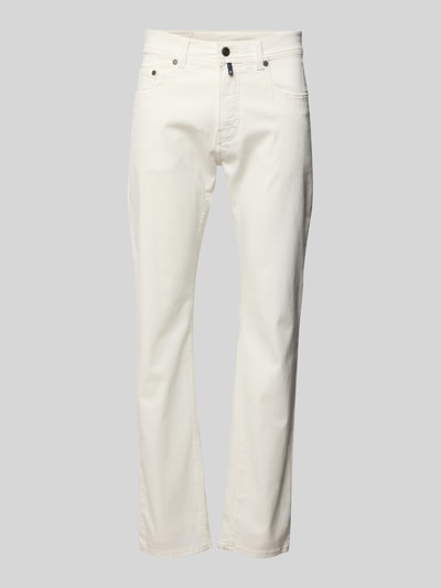 Pierre Cardin Tapered Fit Jeans im 5-Pocket-Design Modell 'Lyon' Offwhite 2
